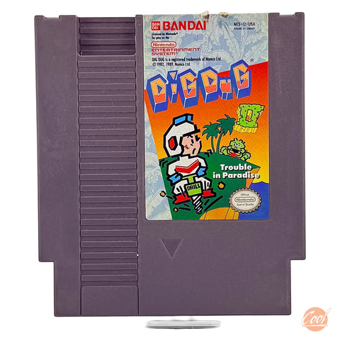 Dig Dug II: Trouble in Paradise - NES [Loose Game]