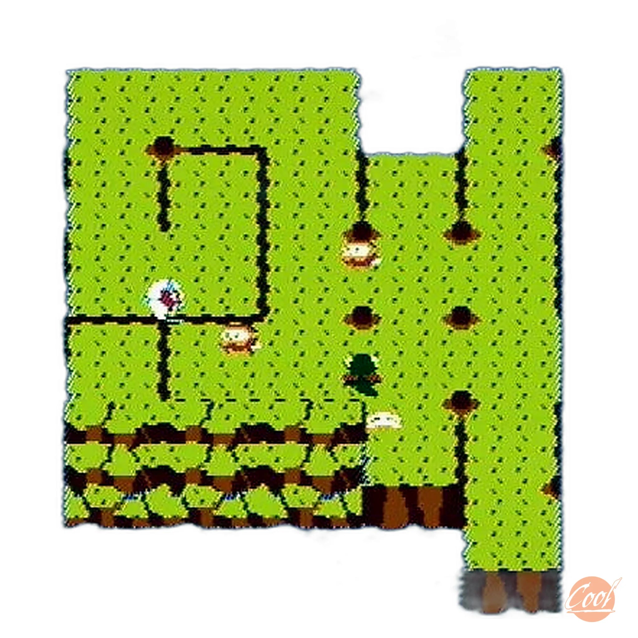 Dig Dug II: Trouble in Paradise - NES [Loose Game]