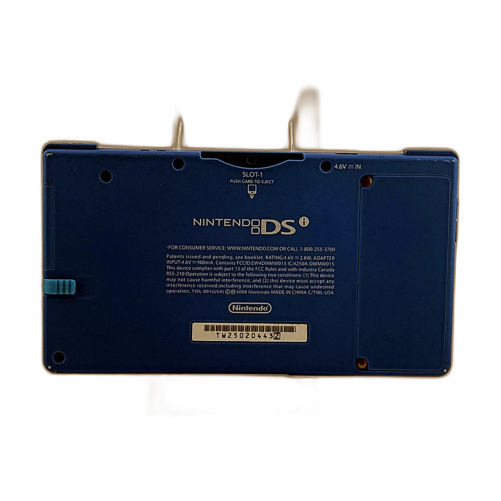 Blue Nintendo DSi System