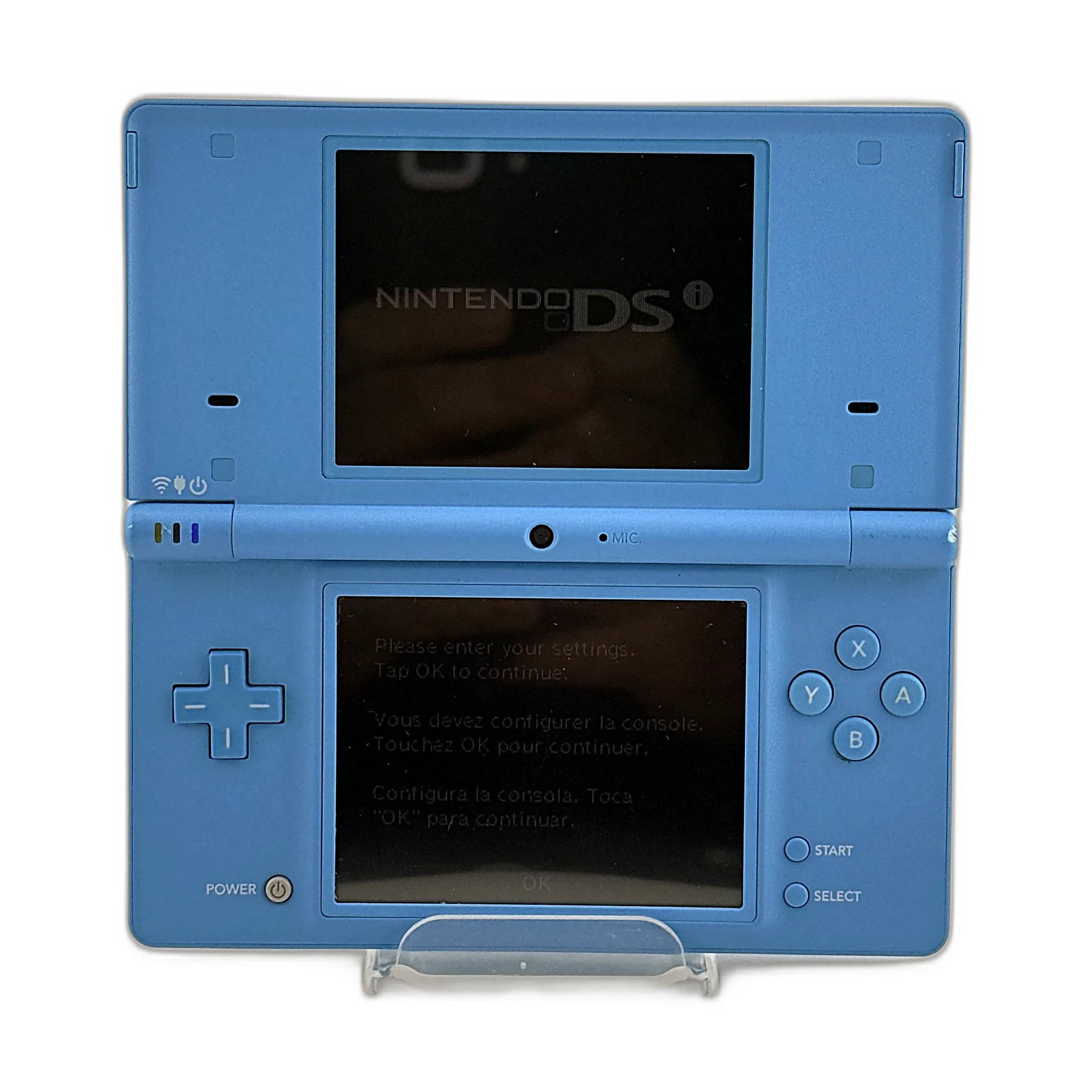 Blue Nintendo DSi System