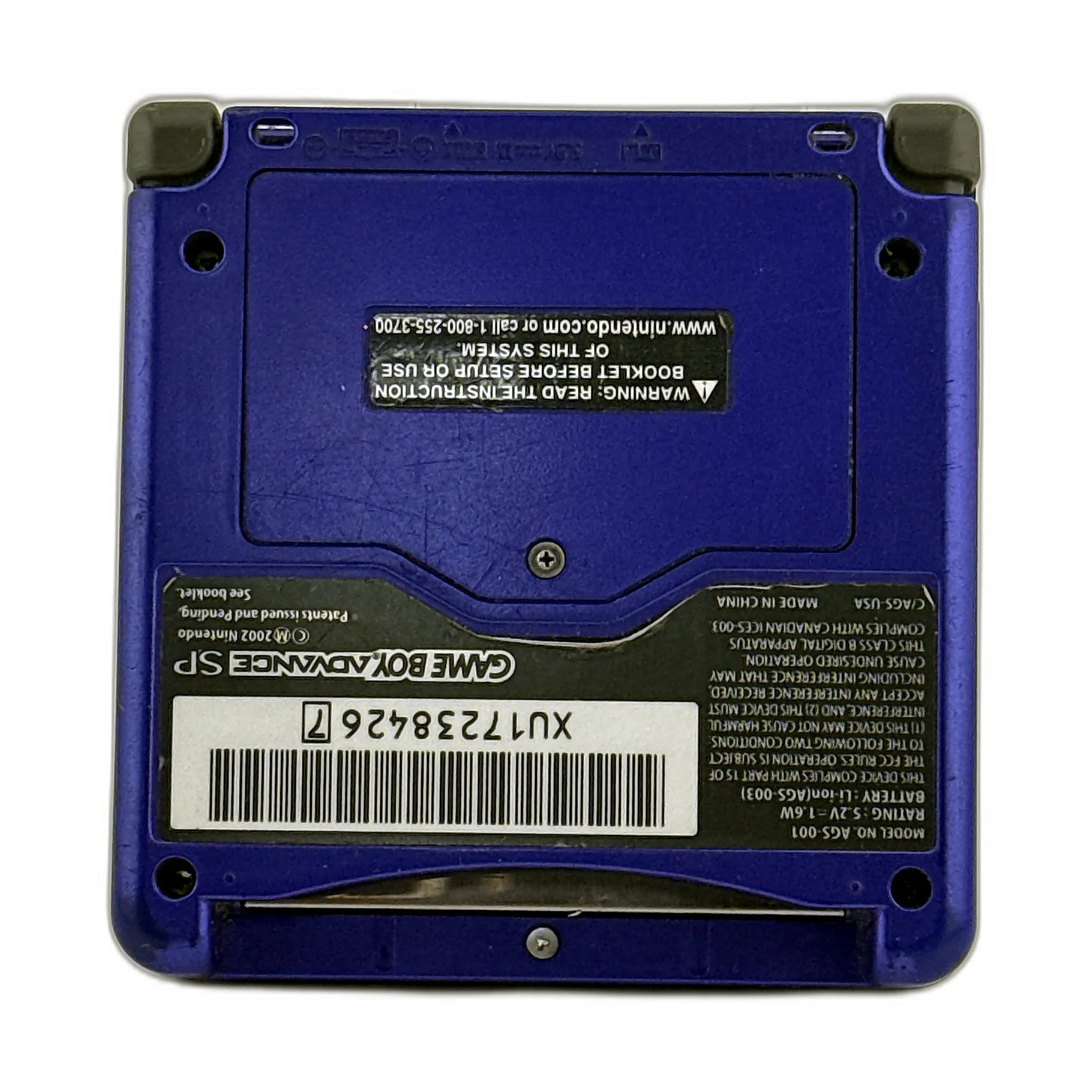Cobalt Gameboy Advance SP