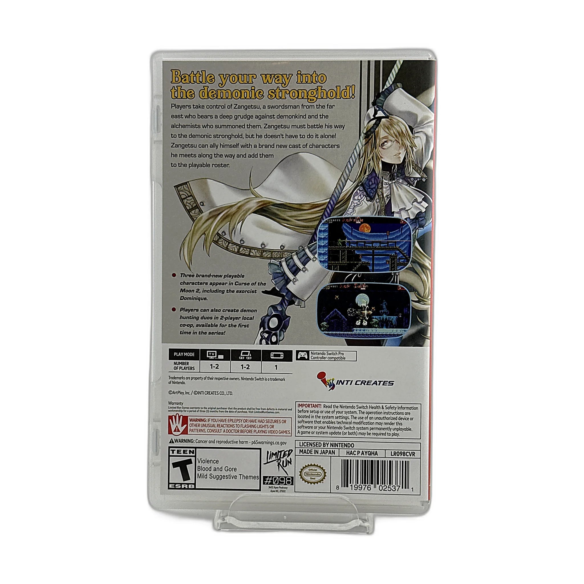 Bloodstained: Curse of the Moon 2
