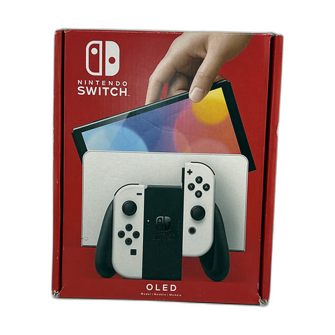 Nintendo Switch OLED with White Joy-Con