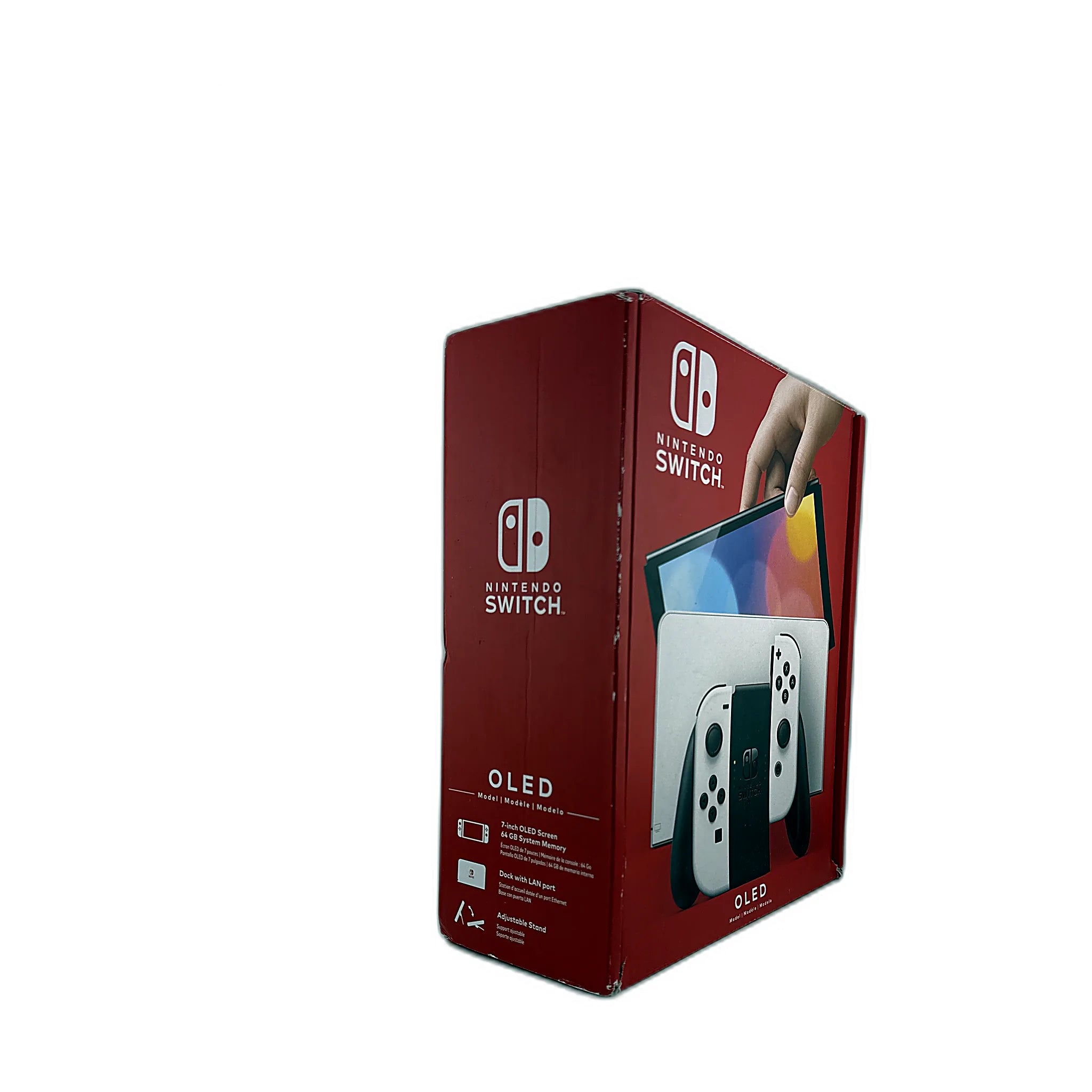Nintendo Switch OLED with White Joy-Con