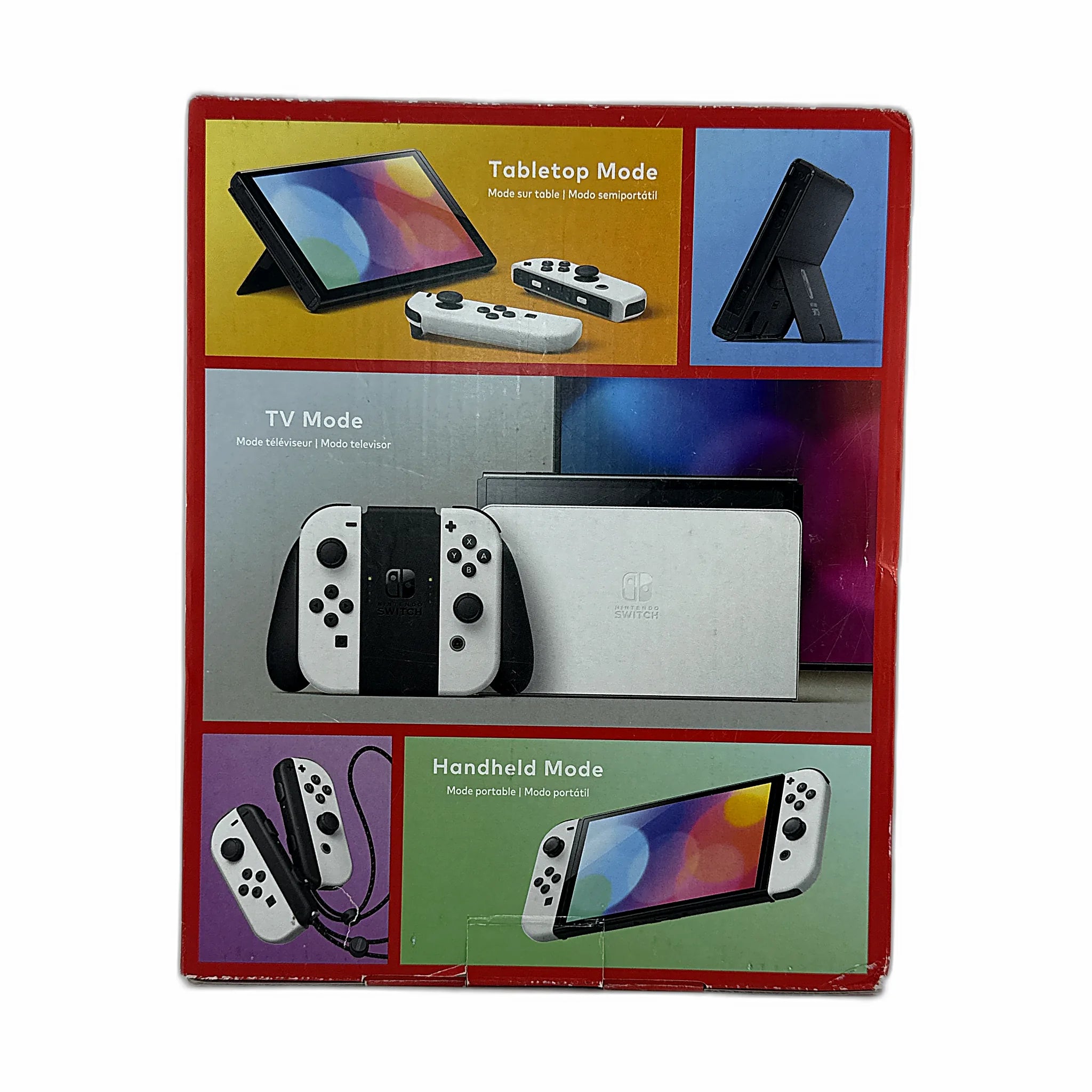 Nintendo Switch OLED with White Joy-Con