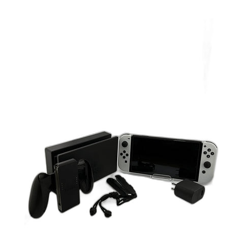 Nintendo Switch OLED with White Joy-Con