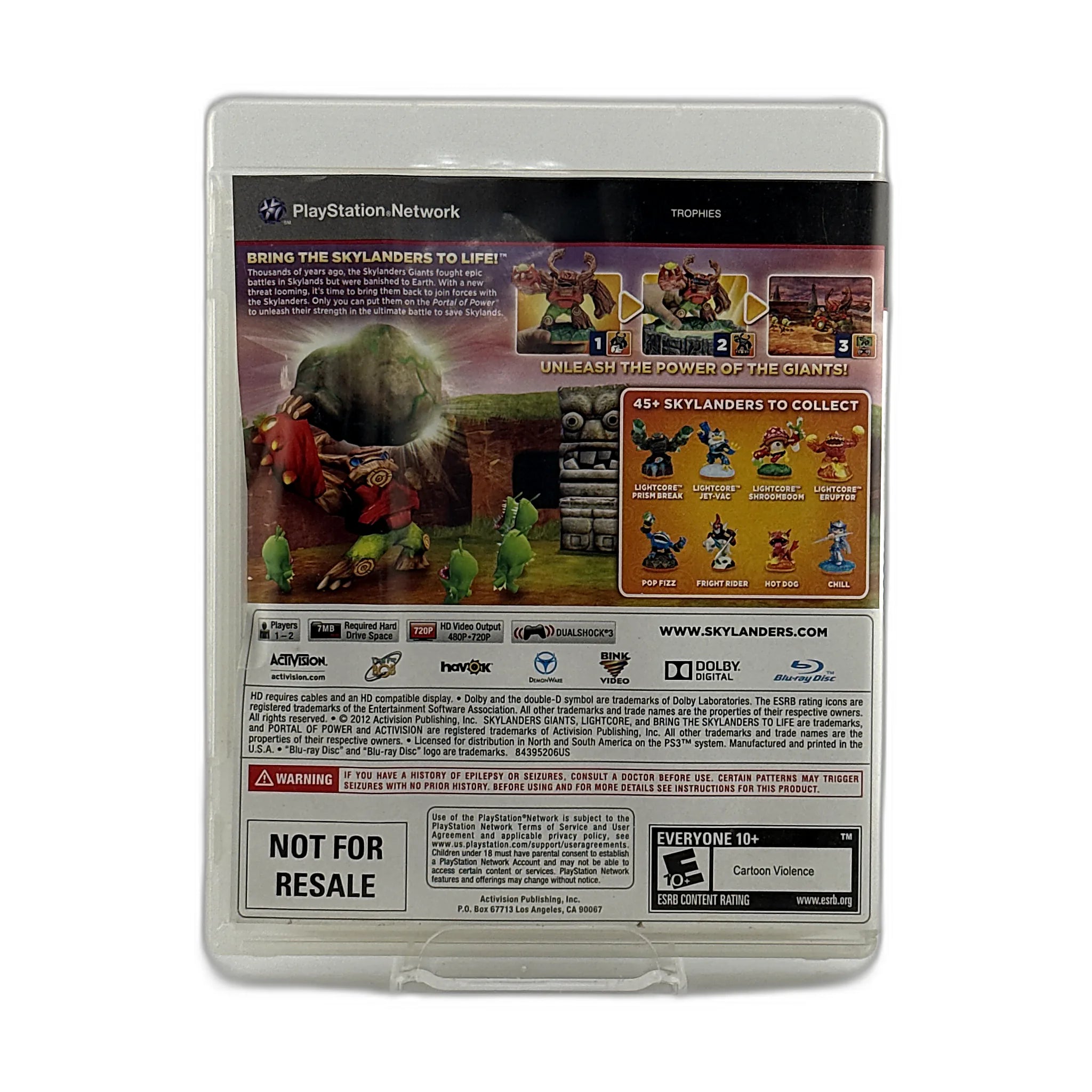 Skylanders Giants (game only)