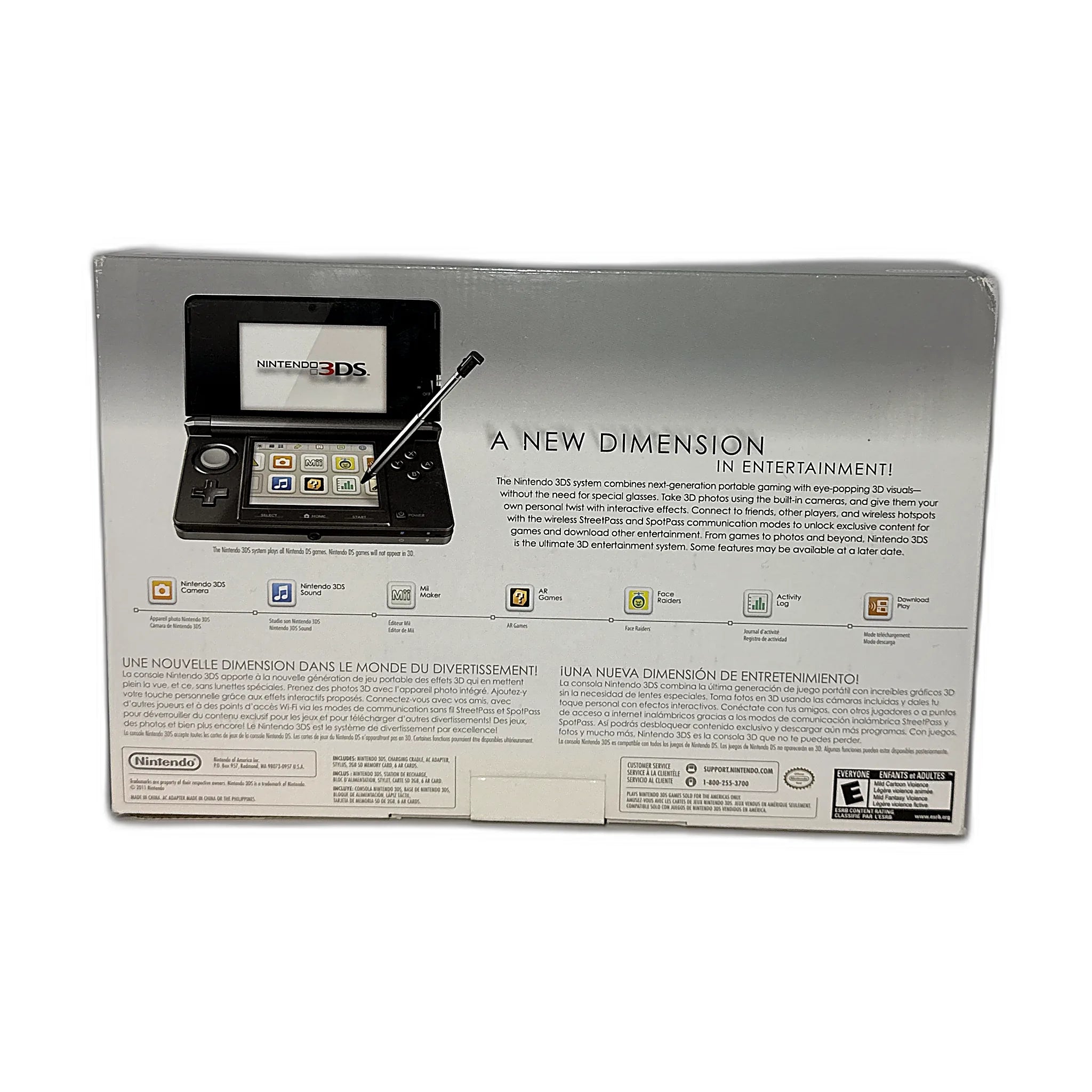 Nintendo 3DS Cosmo Black