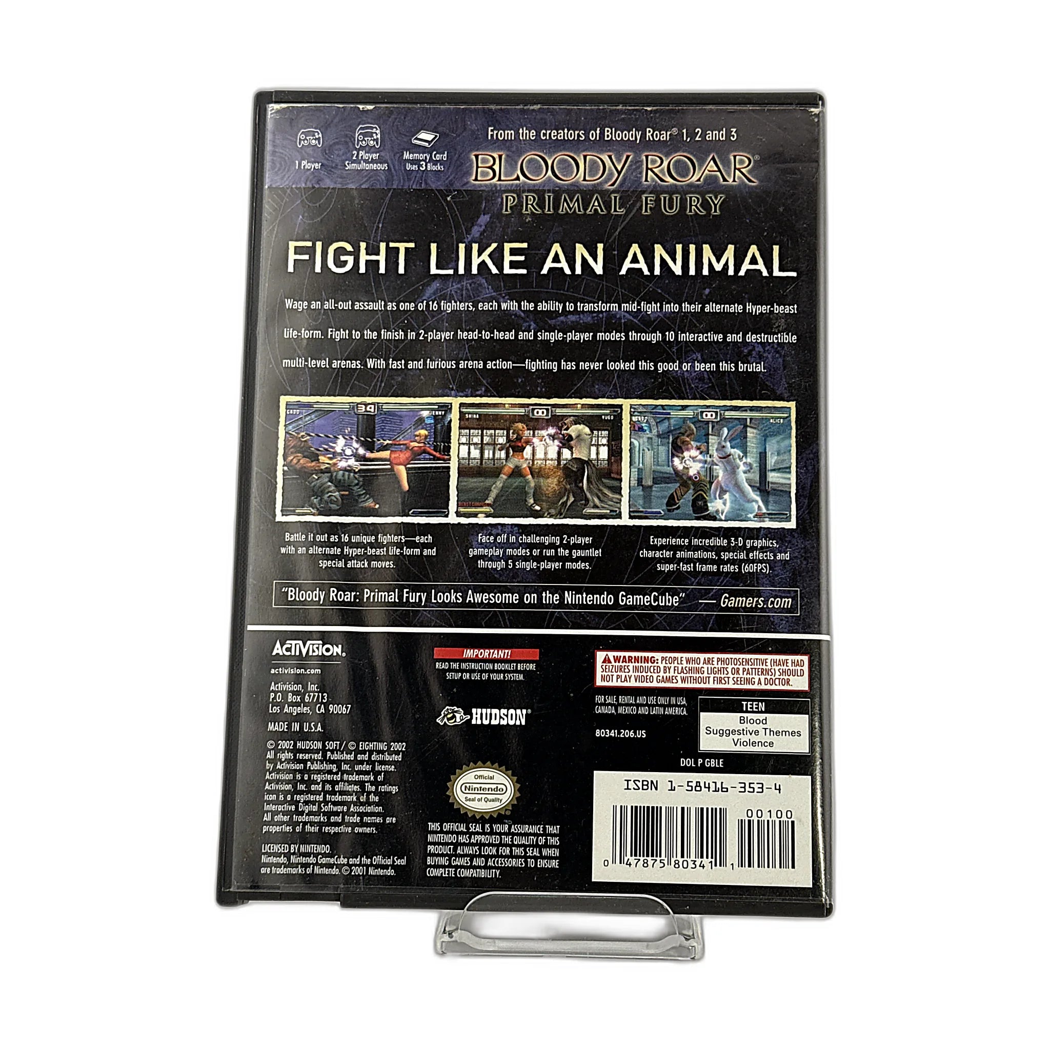 Bloody Roar Primal Fury