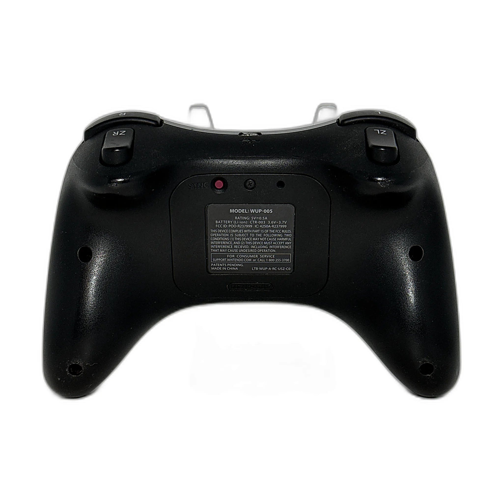 Wii U Pro Controller Black