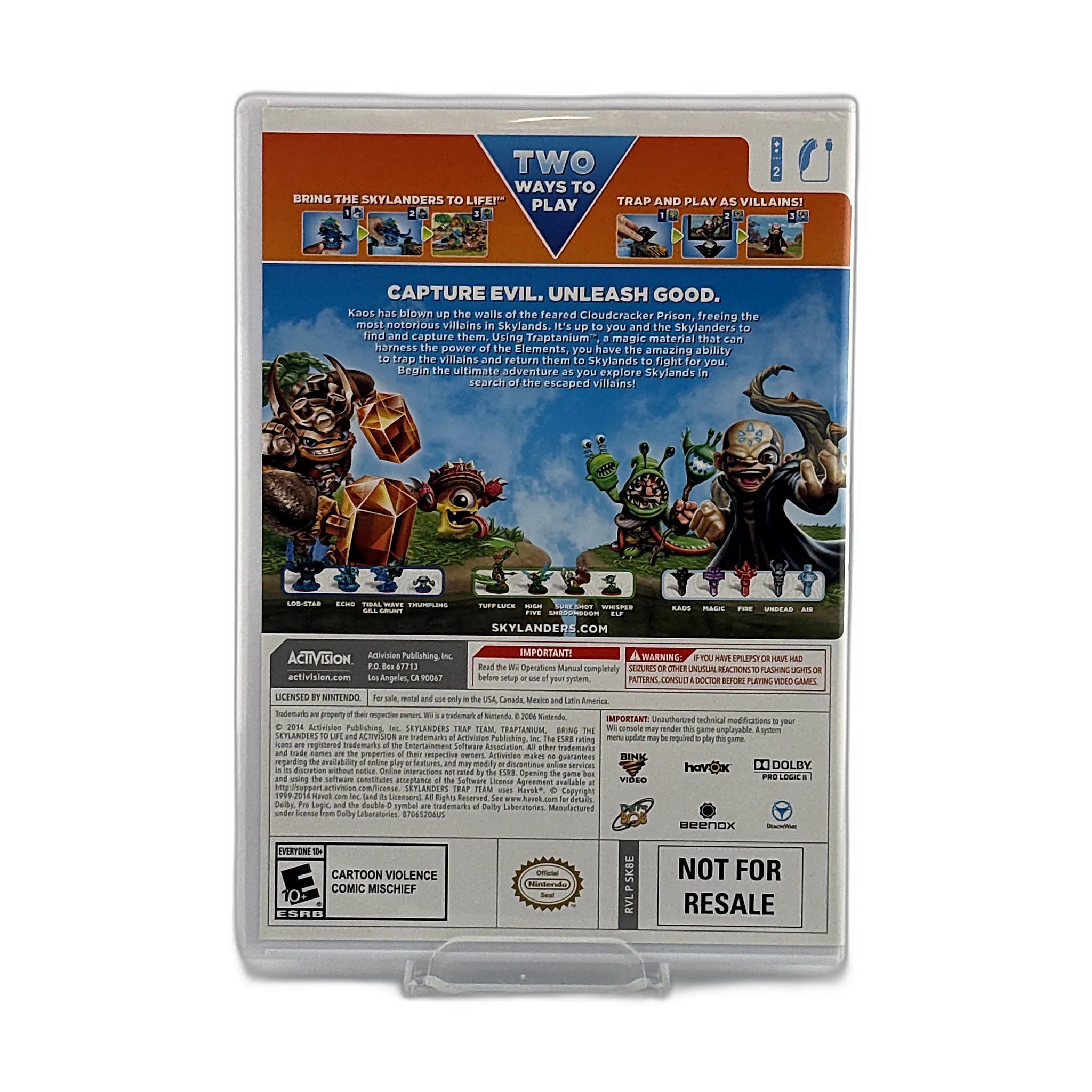 Skylanders Trap Team