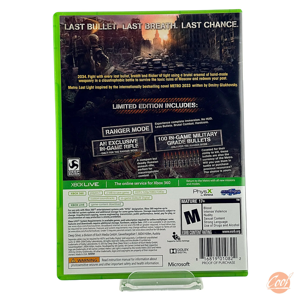Metro: Last Light [Limited Edition]