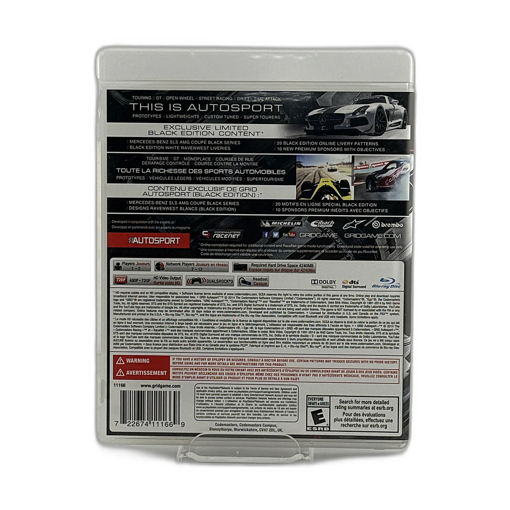 Grid Autosport: Limited Black Edition
