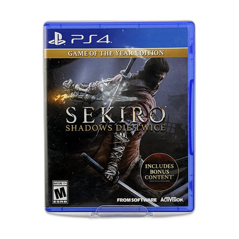 Sekiro Shadows Die Twice [Game Of The Year]