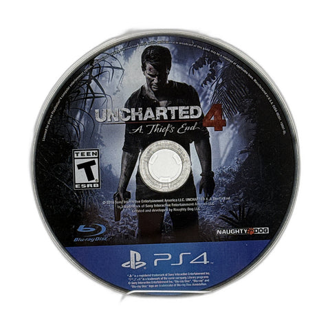 Uncharted 4 A Thief's End