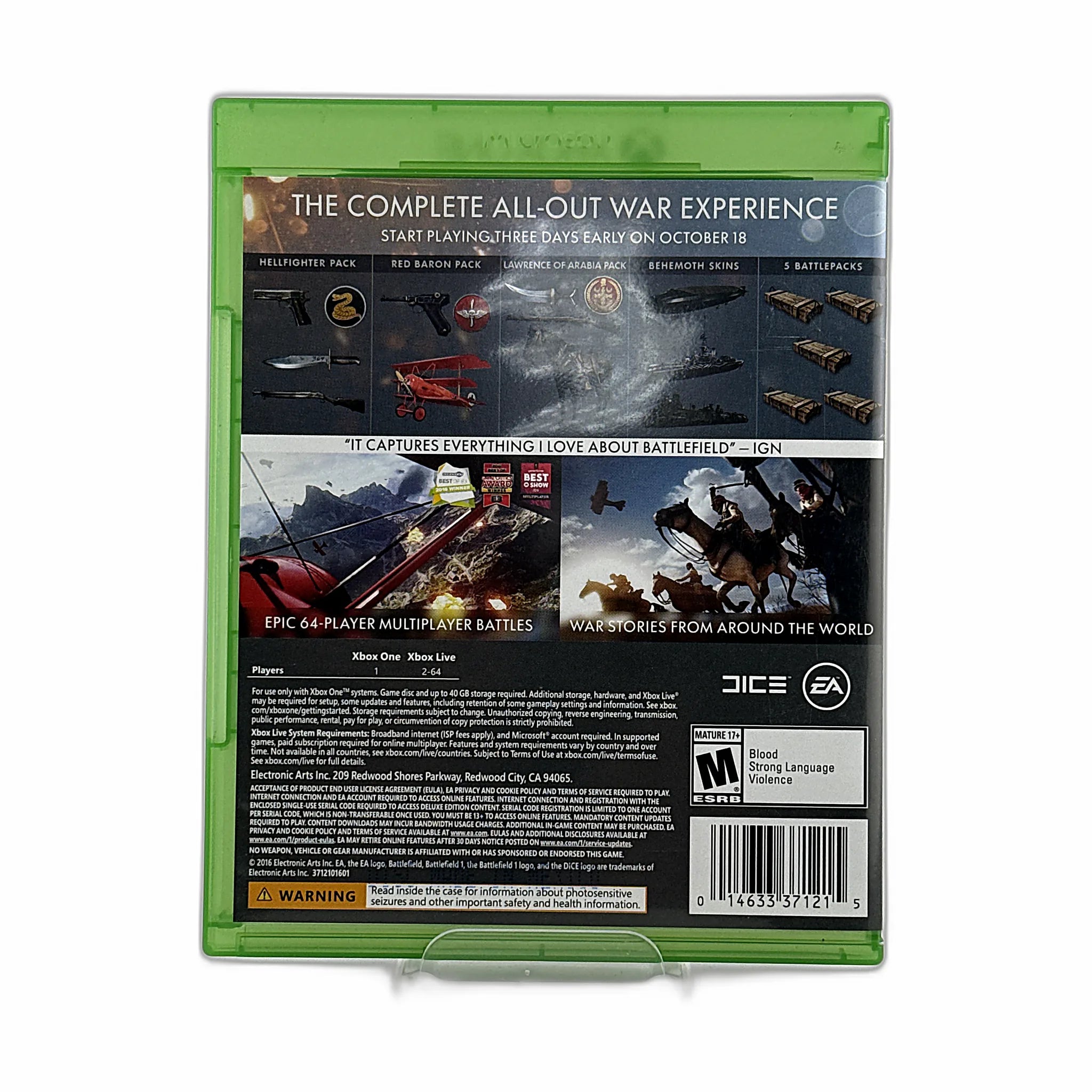 Battlefield 1 [Early Enlister Deluxe Edition]