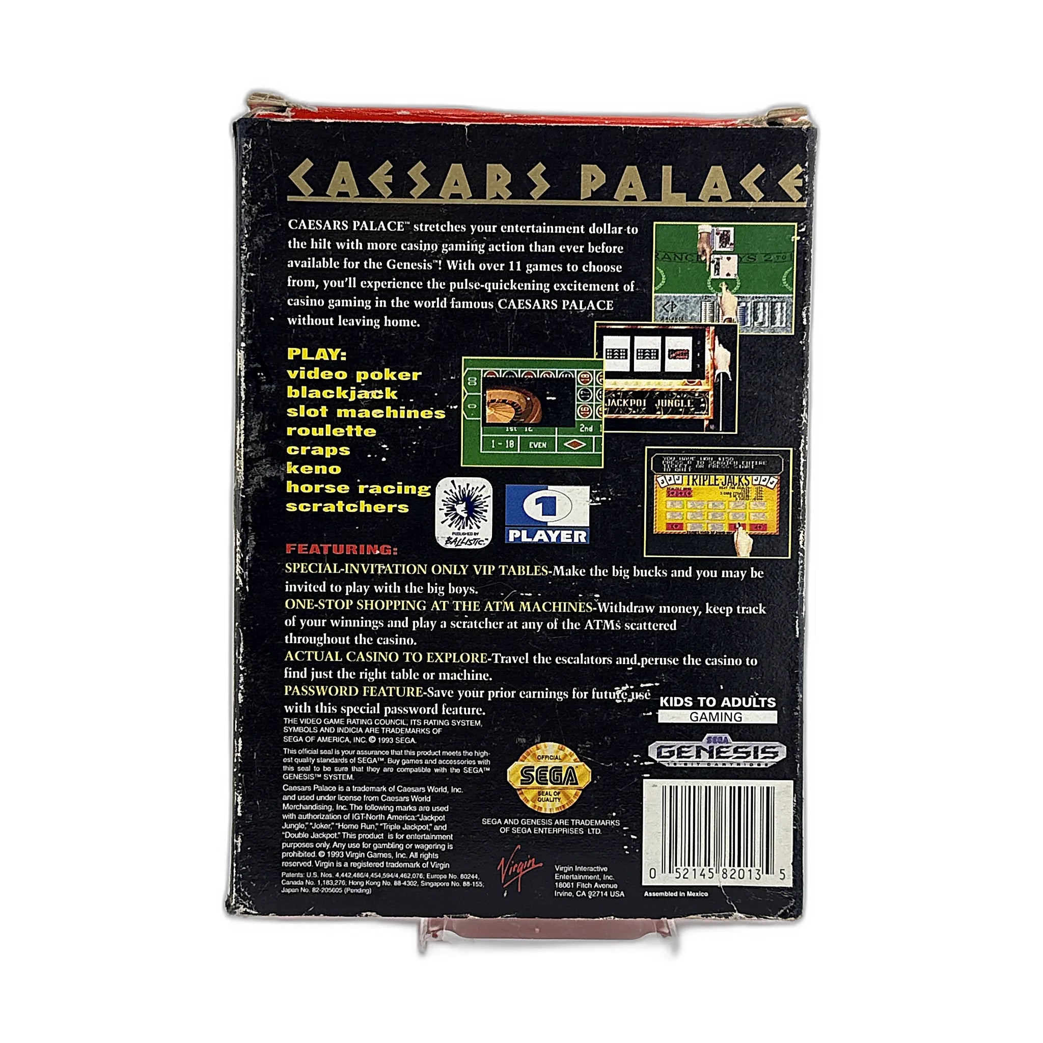 Caesar's Palace [Cardboard Box]
