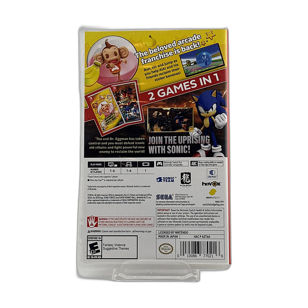 Sonic Forces + Super Monkey Ball: Banana Blitz