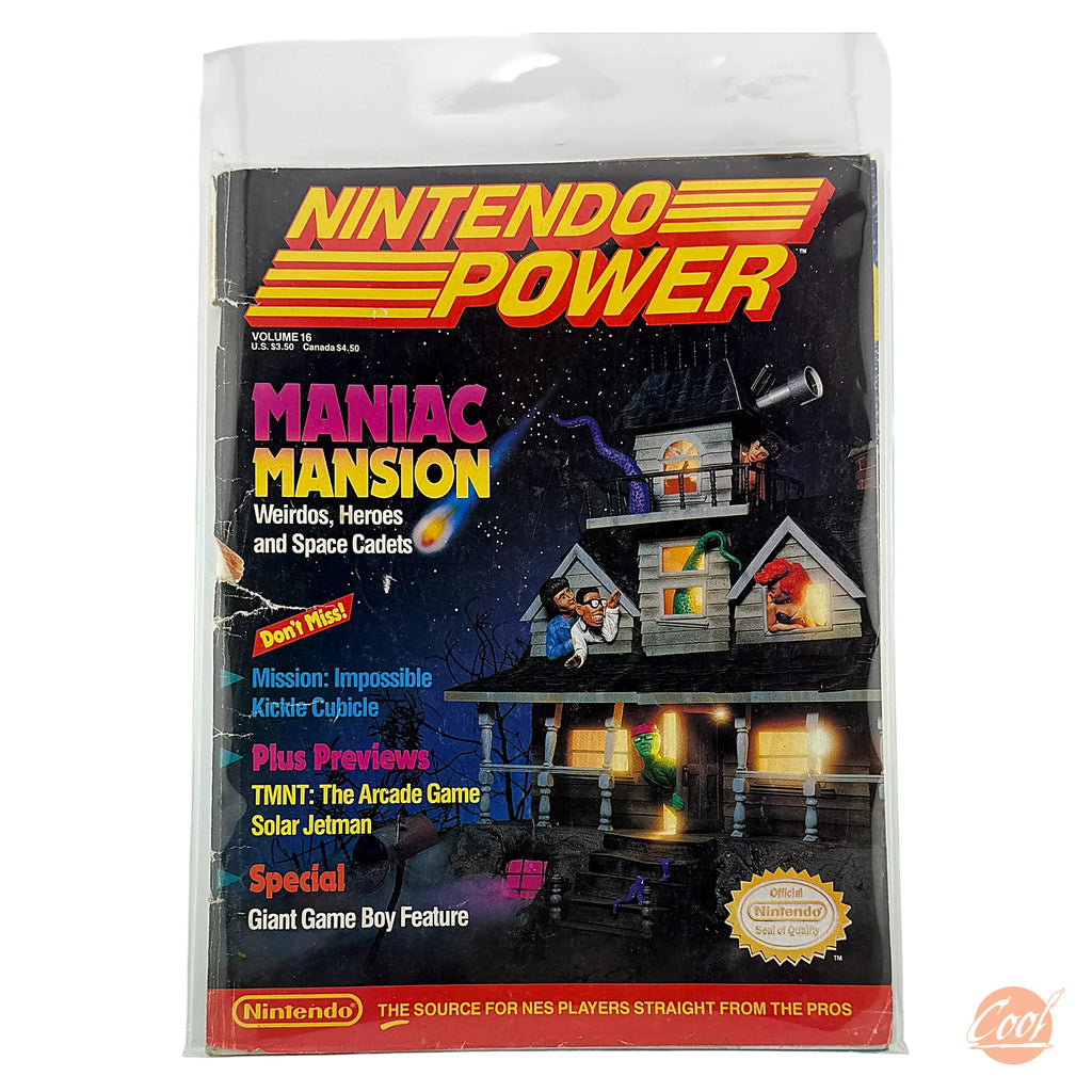 Nintendo Power – Maniac Mansion [Volume 16, No Poster]