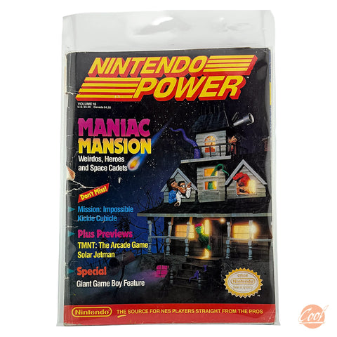 Nintendo Power – Maniac Mansion [Volume 16, No Poster]