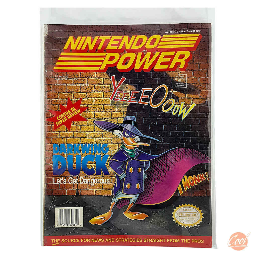 Nintendo Power – Darkwing Duck [Volume 36 with Poster]