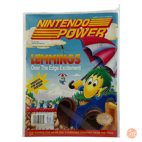 Nintendo Power – Lemmings [Volume 37 with Poster]