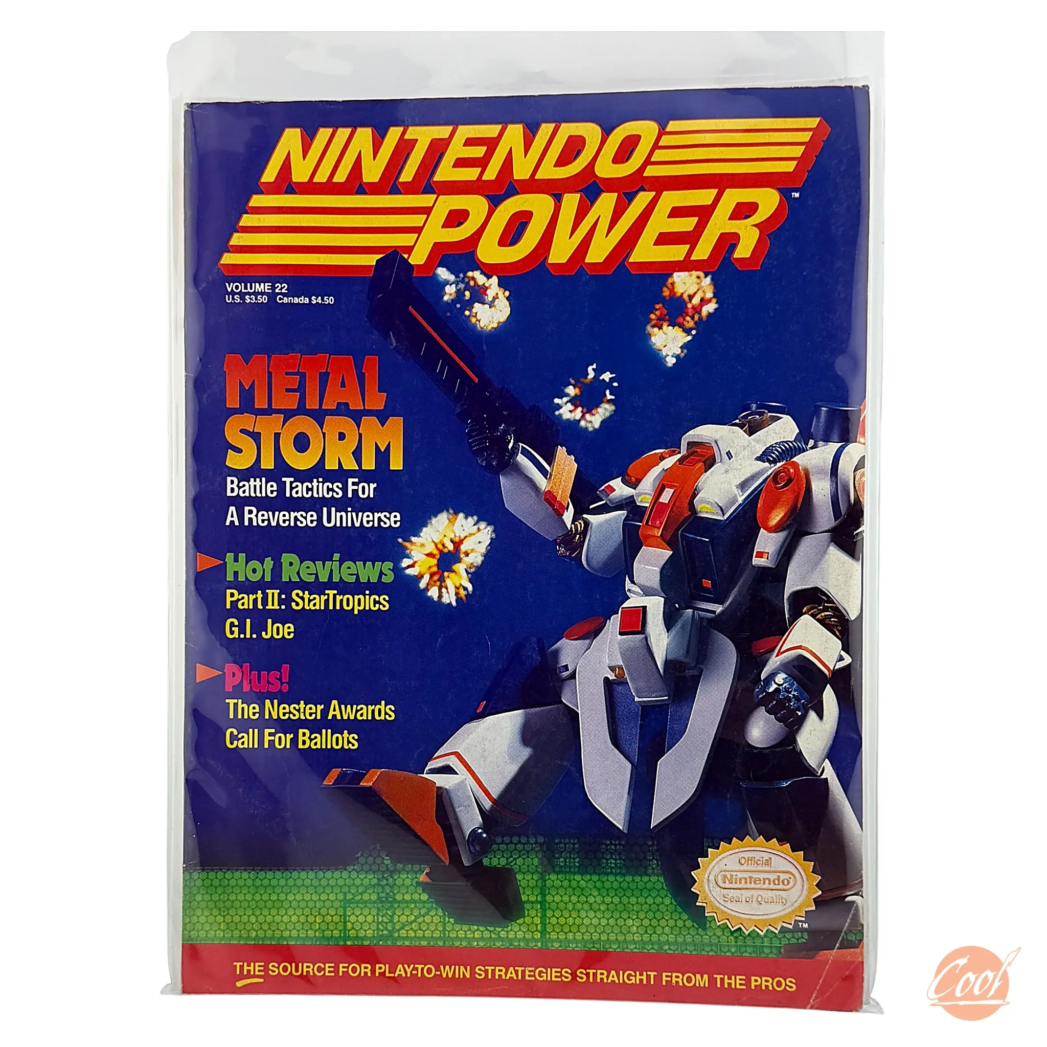 Nintendo Power – Metal Storm [Volume 22 with Poster]