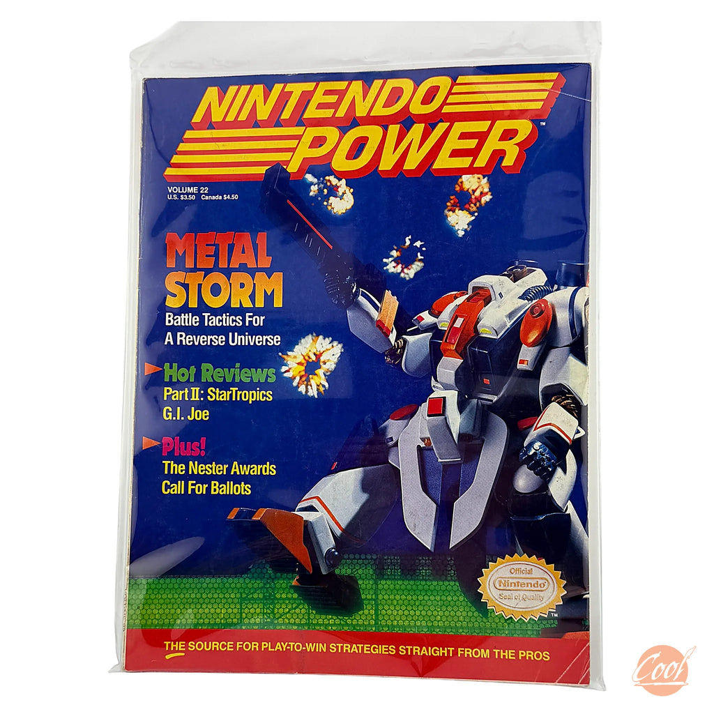 Nintendo Power – Metal Storm [Volume 22, No Poster]