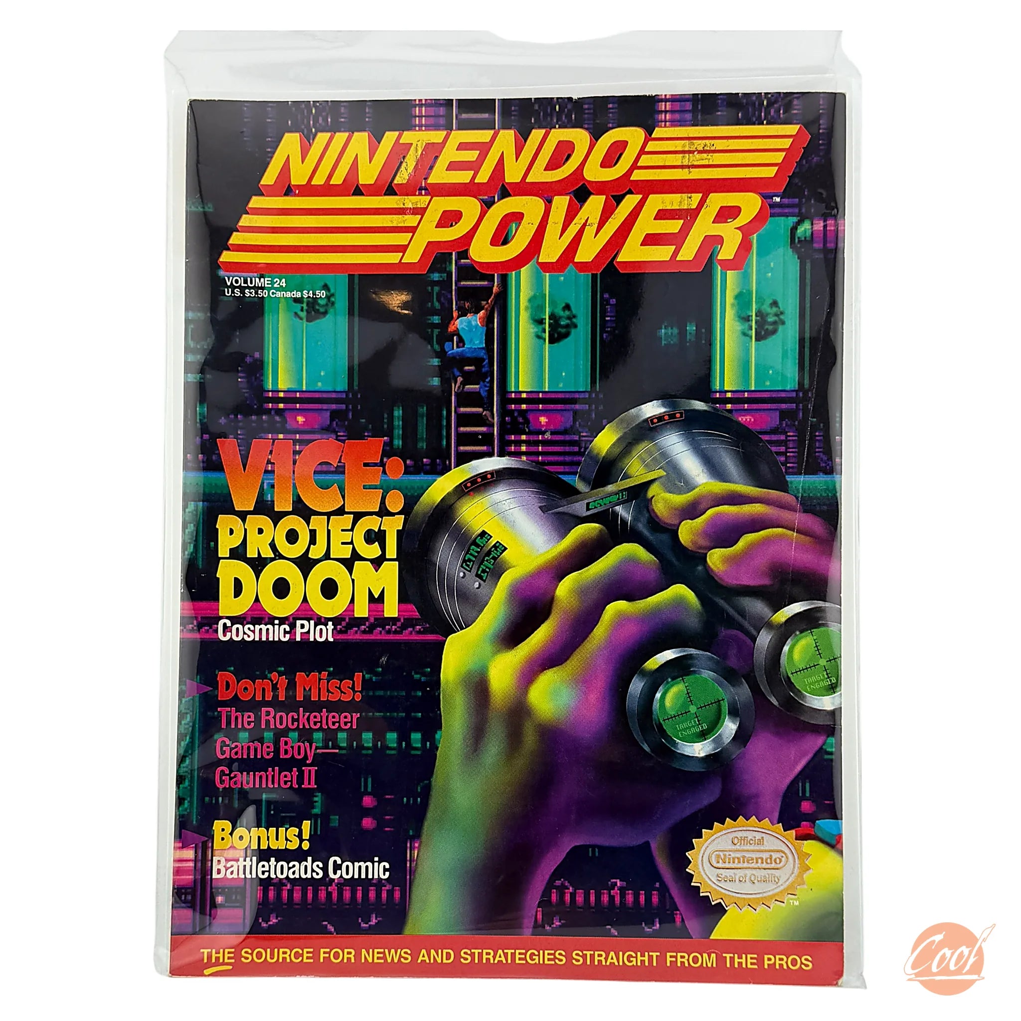 Nintendo Power – Vice: Project Doom [Volume 24, No Poster]