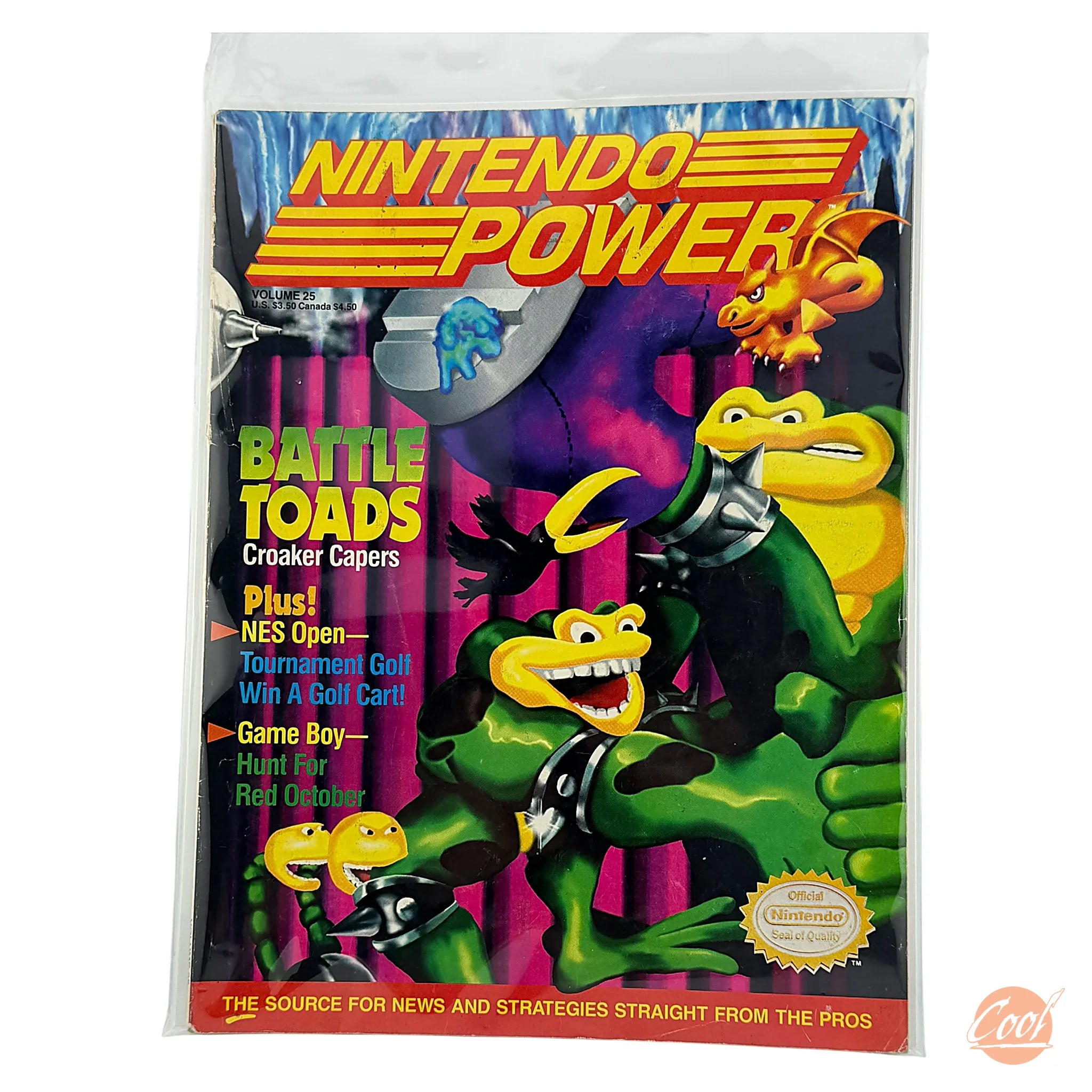 Nintendo Power – Battletoads [Volume 25, No Poster]