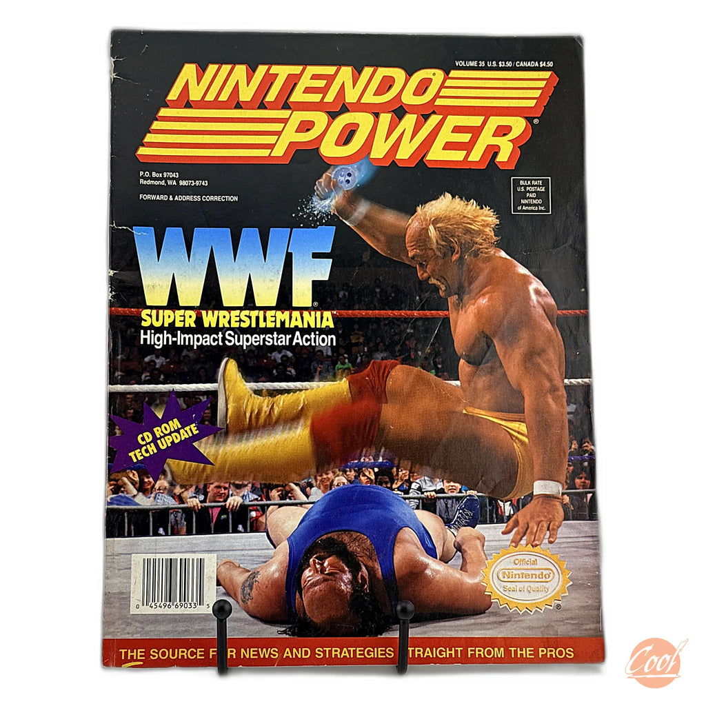 Nintendo Power – WWF Super WrestleMania [Volume 35 with Poster]