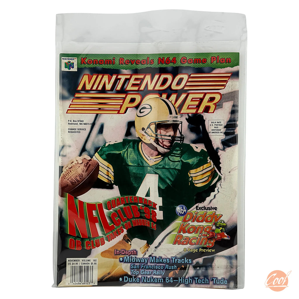 Nintendo Power - NFL Quarterback Club [Vol. 102 with Poster]