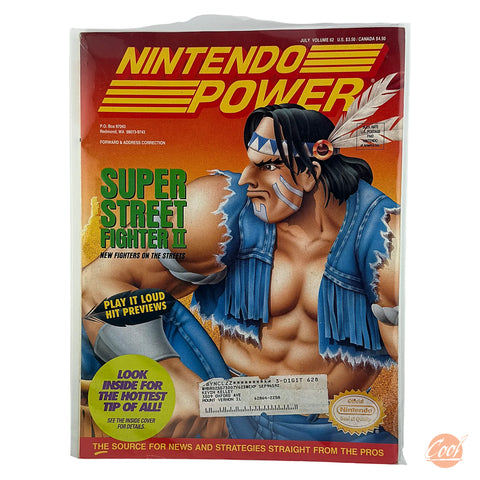 Nintendo Power - Super Street Fighter 2 [Volume 62 with Poster]