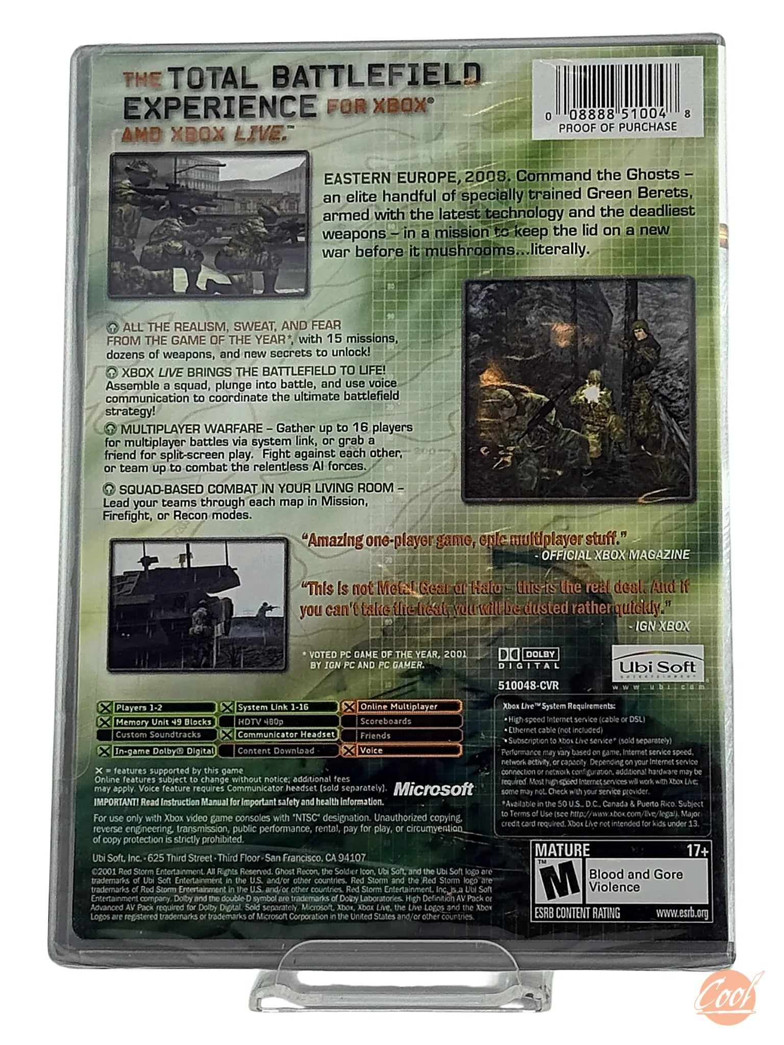 Ghost Recon [Platinum Hits] [Sealed]