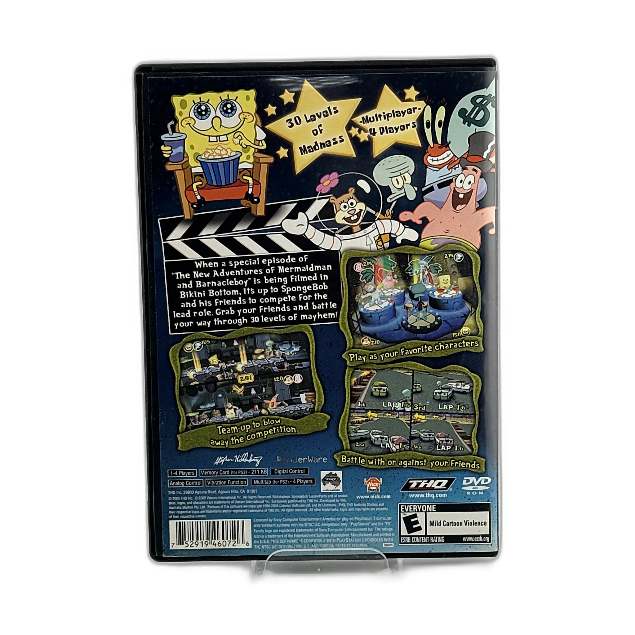 SpongeBob SquarePants Lights Camera Pants