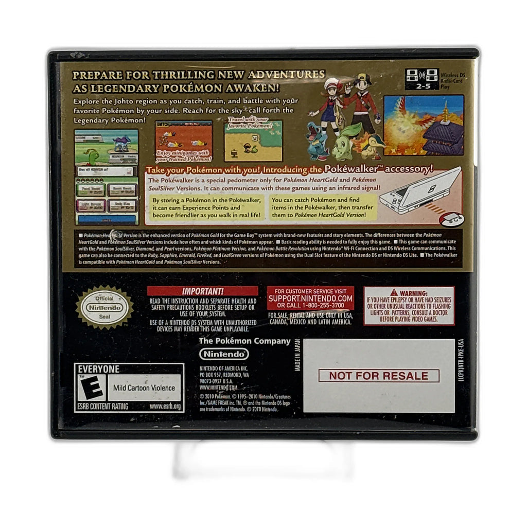 Pokemon HeartGold Version [Not For Resale]