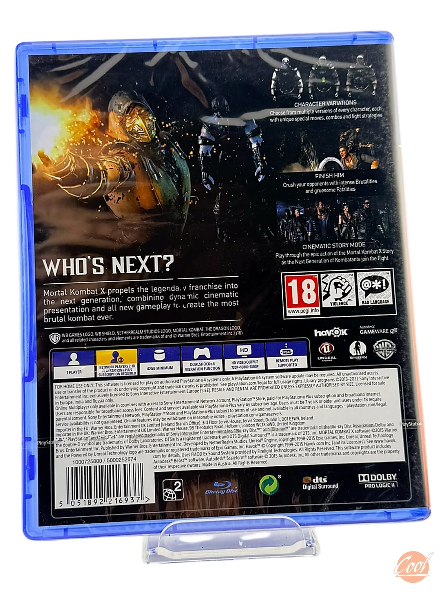 Mortal Kombat X [Playstation Hits] [PAL]