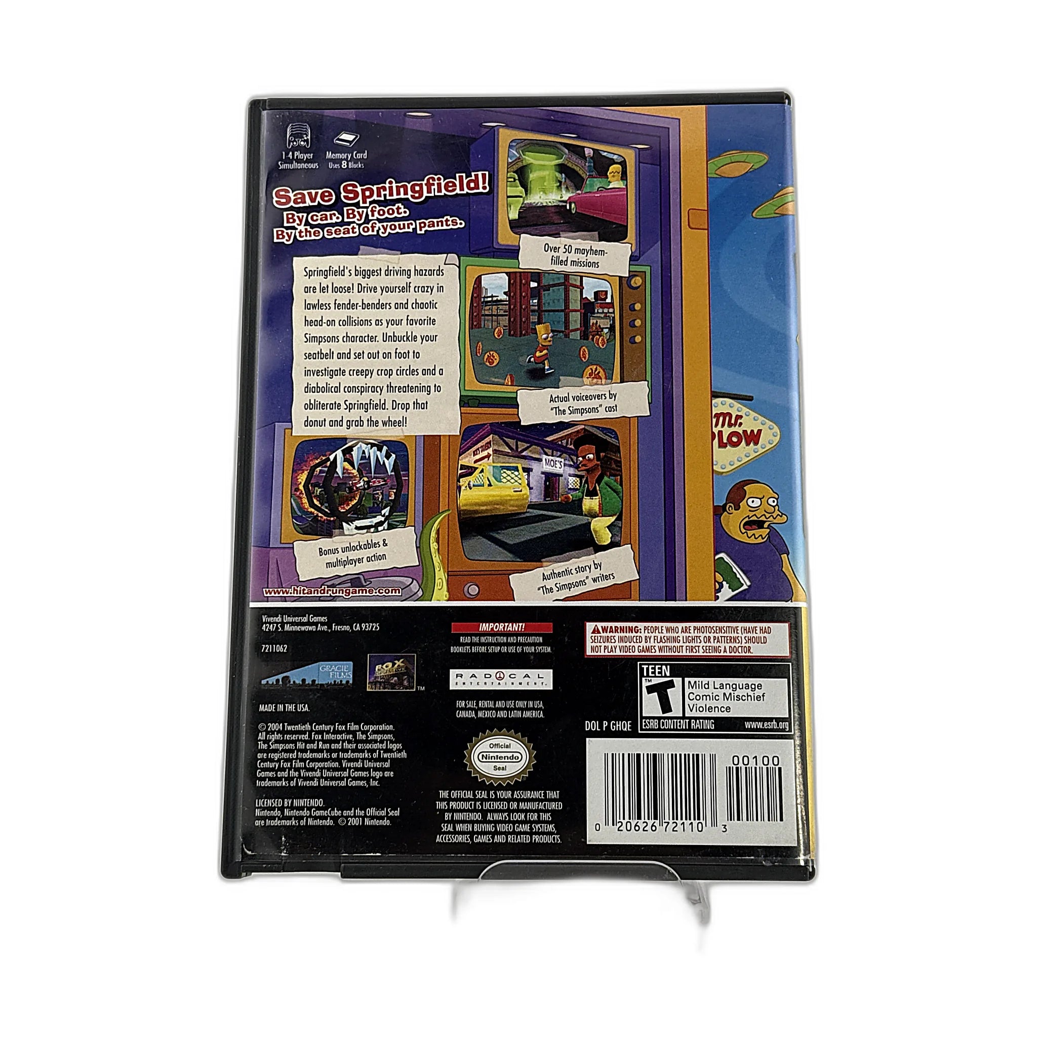 The Simpsons Hit and Run [Player's Choice]