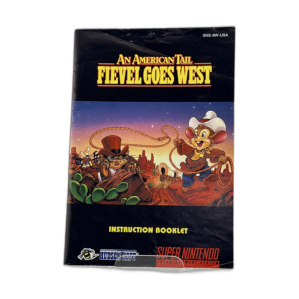 An American Tail Fievel Goes West