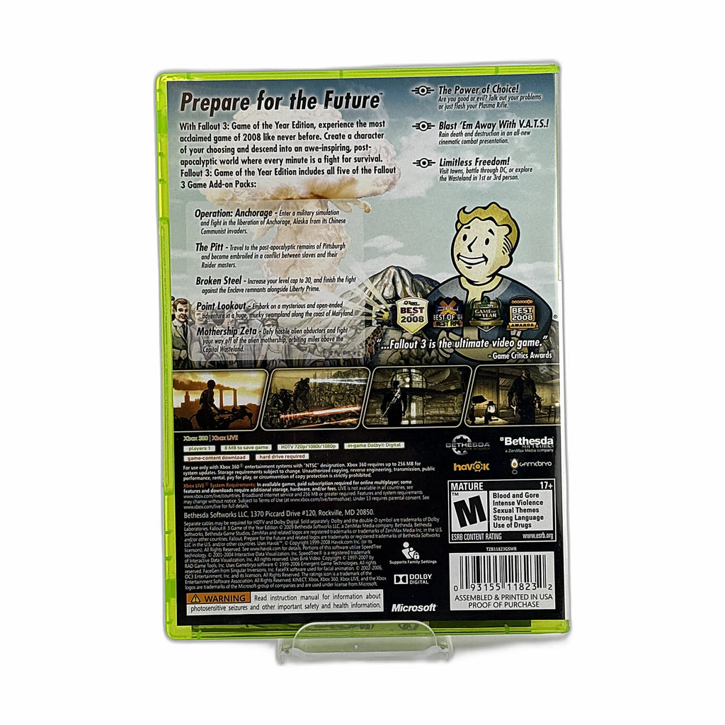 Fallout 3 [Game of the Year Platinum Hits]
