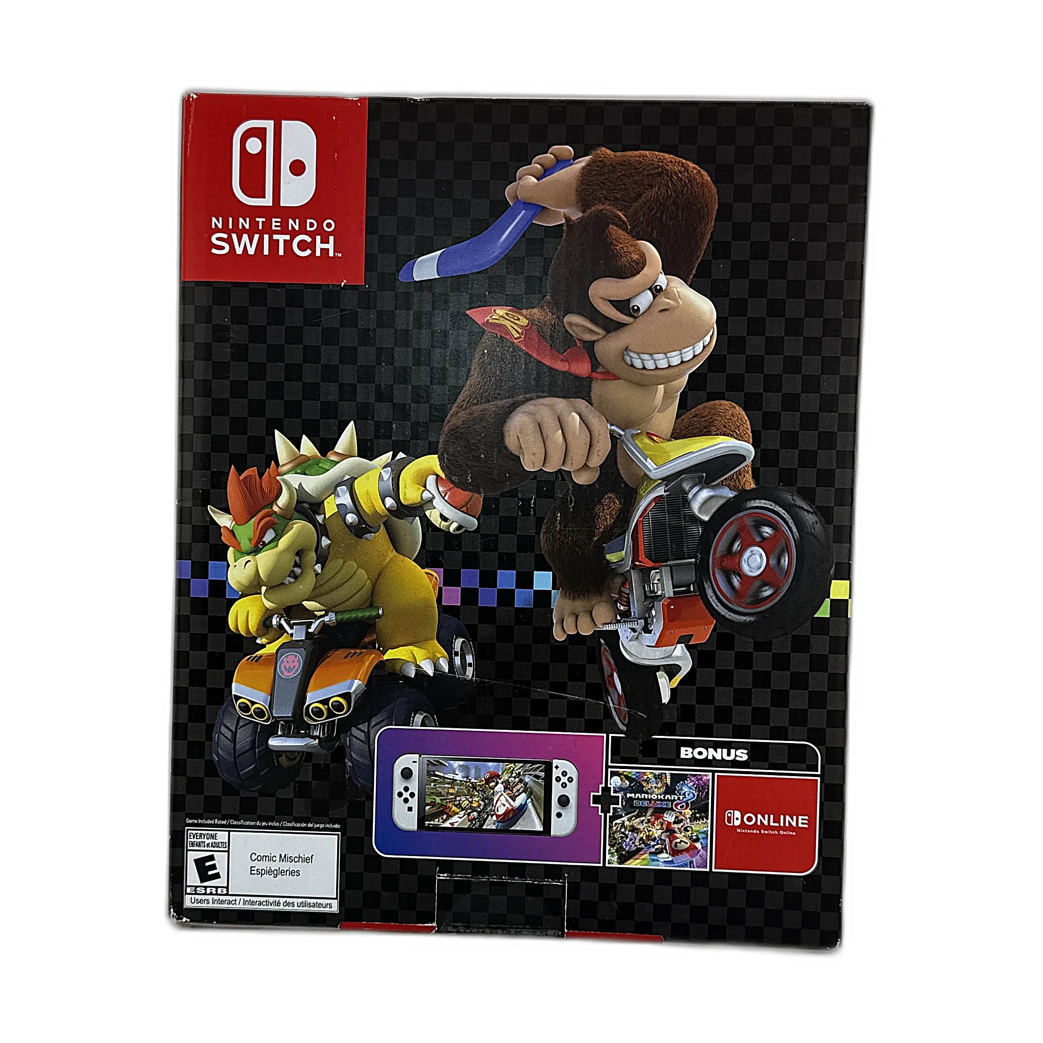 Nintendo Switch OLED [Mario Kart 8 + 12-Month Nintendo Switch Online]
