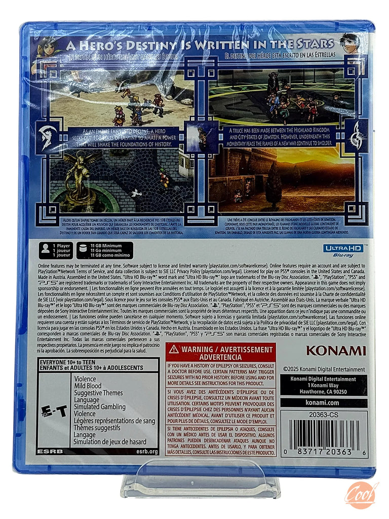 Suikoden I & II HD Remaster [Day One Edition]