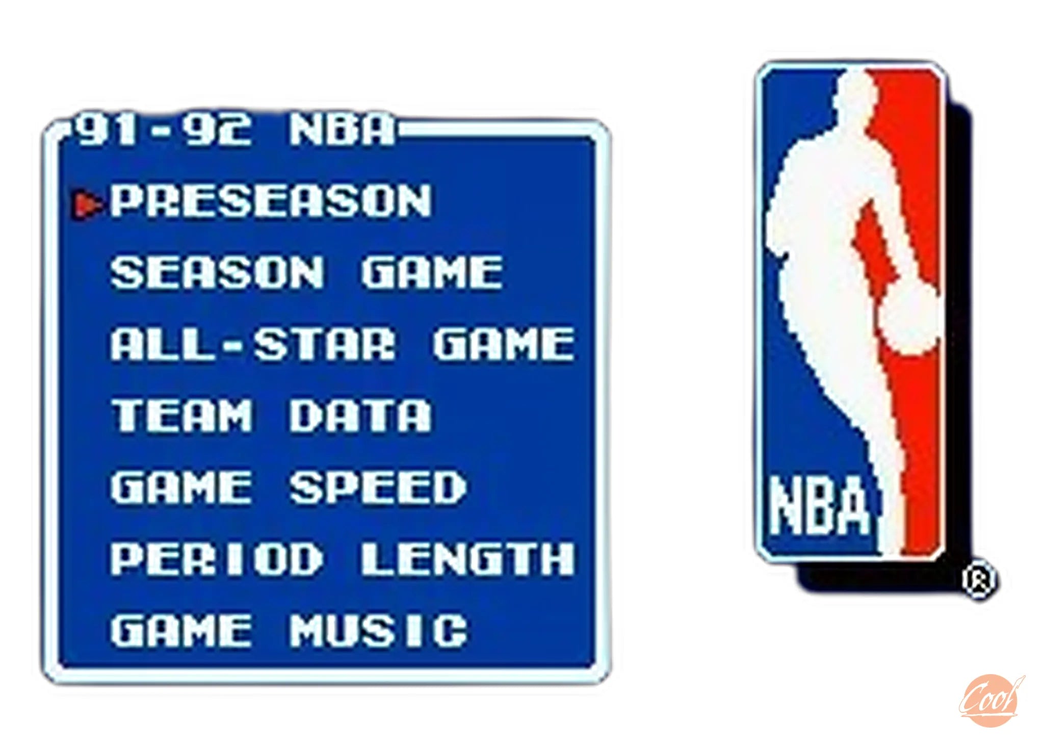 Tecmo NBA Basketball - NES [Loose Game]