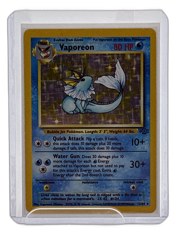 Vaporeon (12) - Jungle #12/64 - Foil