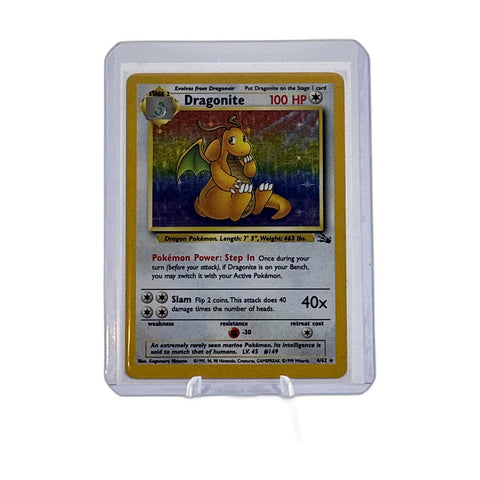Dragonite (4) - Fossil #04/62 - Foil