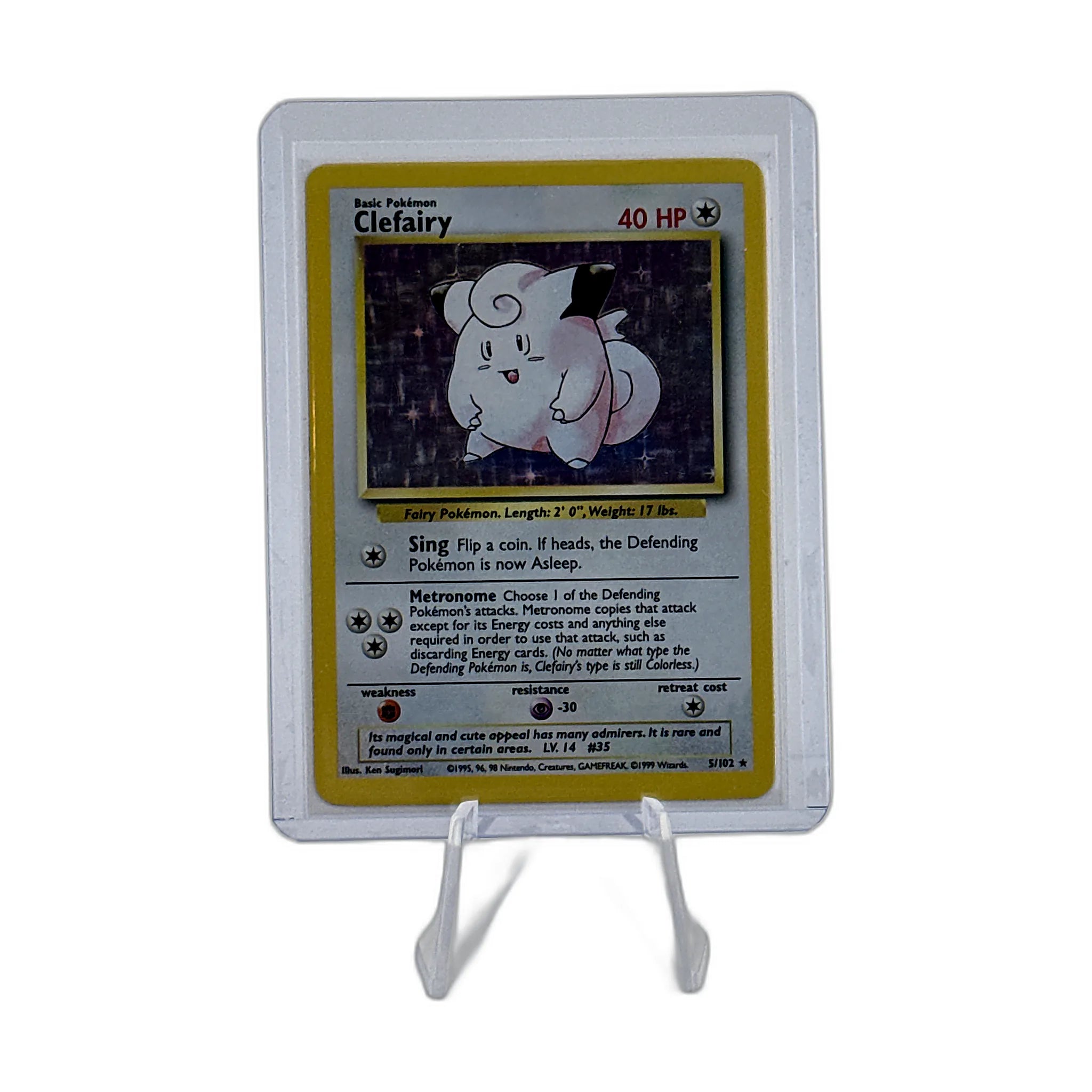Clefairy - #5/102 - Base Set (LP)