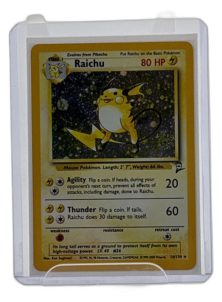 Raichu - Base Set 2 #016/130 - Foil