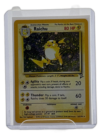 Raichu - Base Set 2 #016/130 - Foil