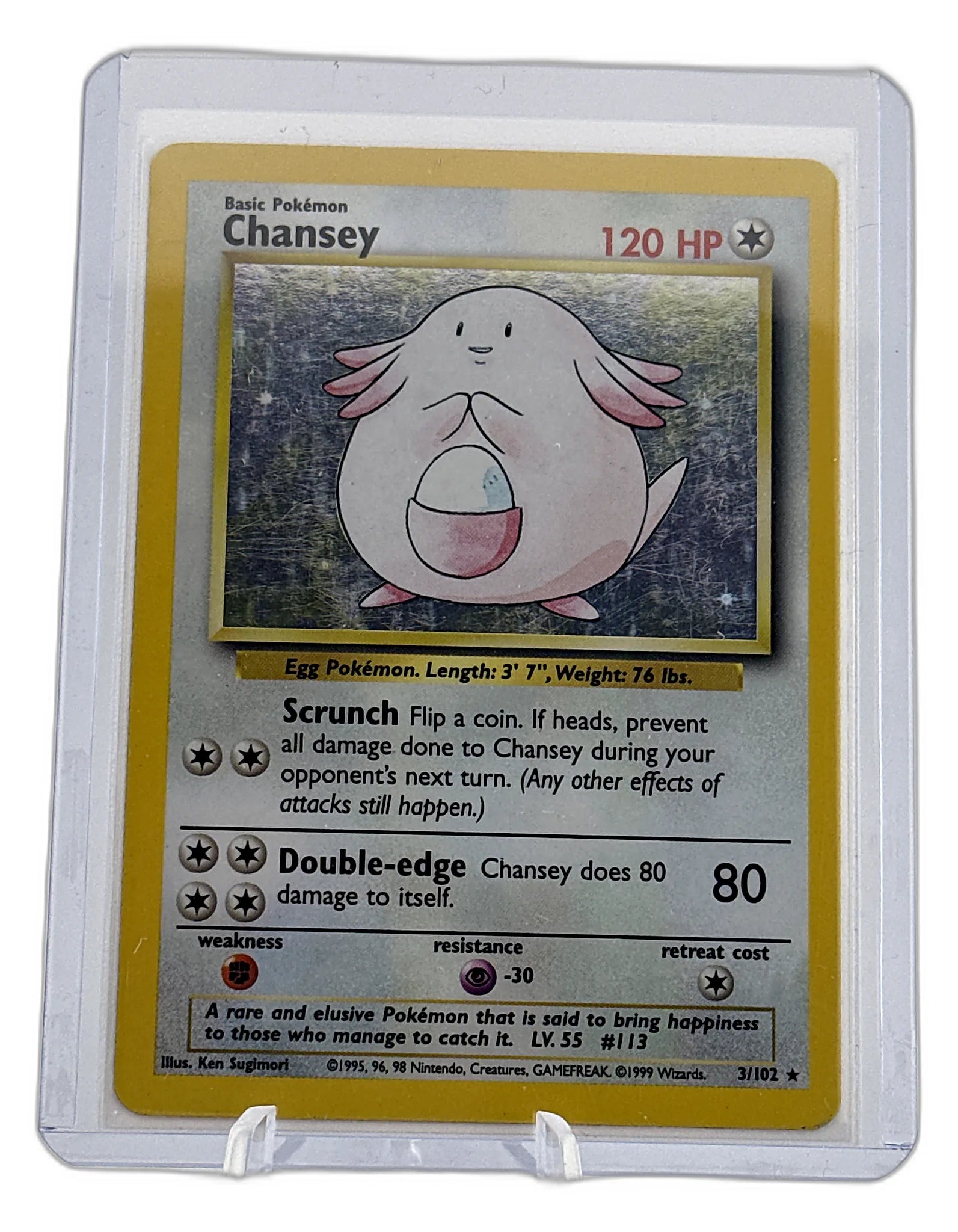 Chansey - Base Set 2 #003/130 - Foil