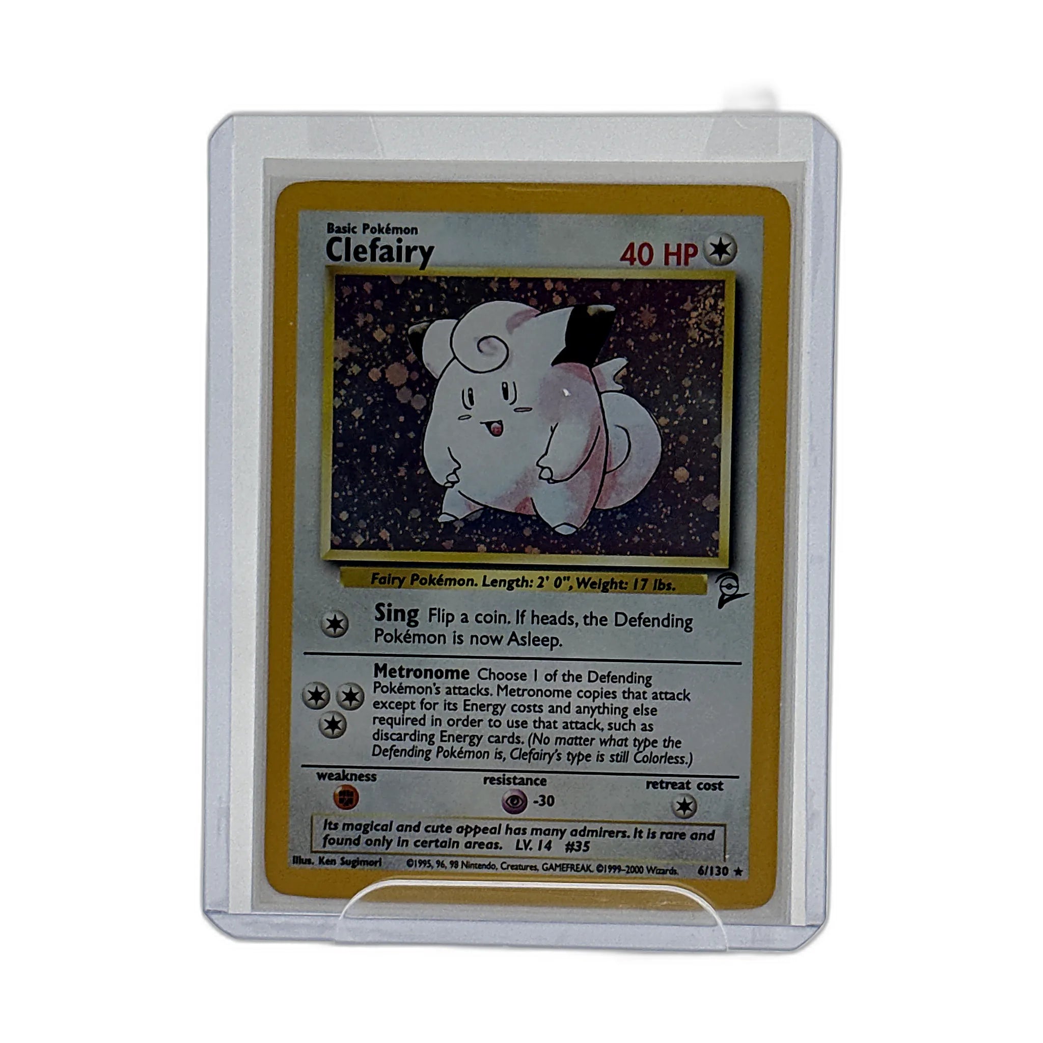Clefairy - Base Set 2 #006/130 - Foil